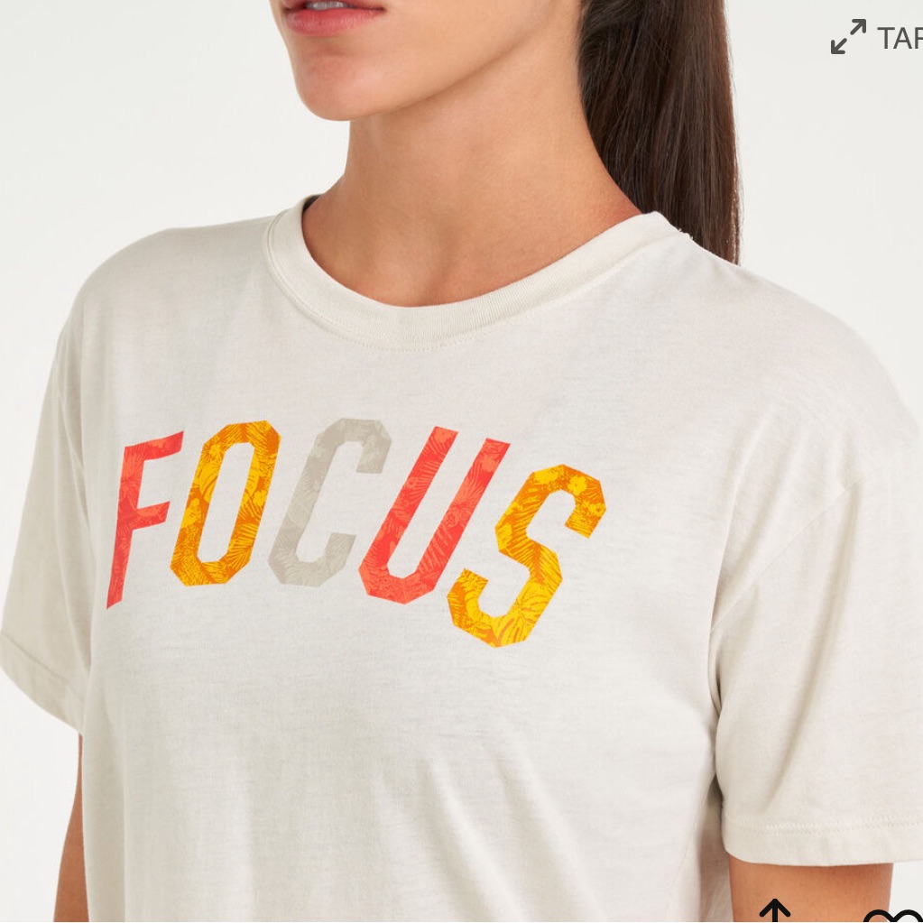 Under Armour Project Rock Focus T-Shirt Womens Size Small